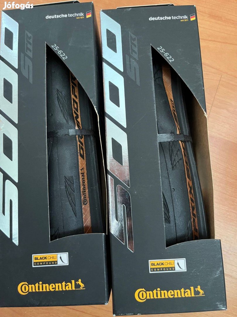 Continental Grand Prix 5000S TR Új országúti kerékpárgumi 700×25C
