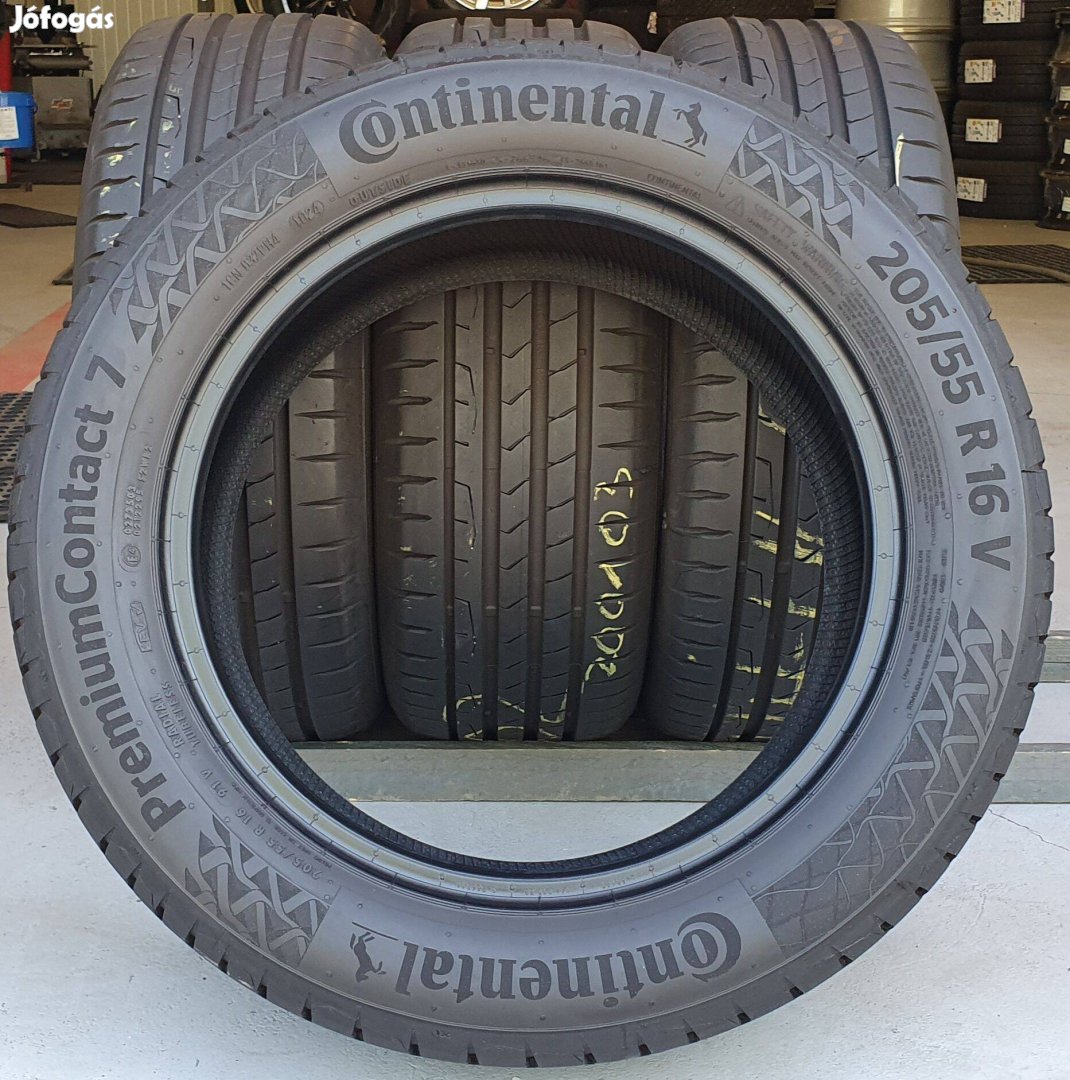 Continental Premiumcontact 205/55 R16 újszerű nyári gumi 4db 2024