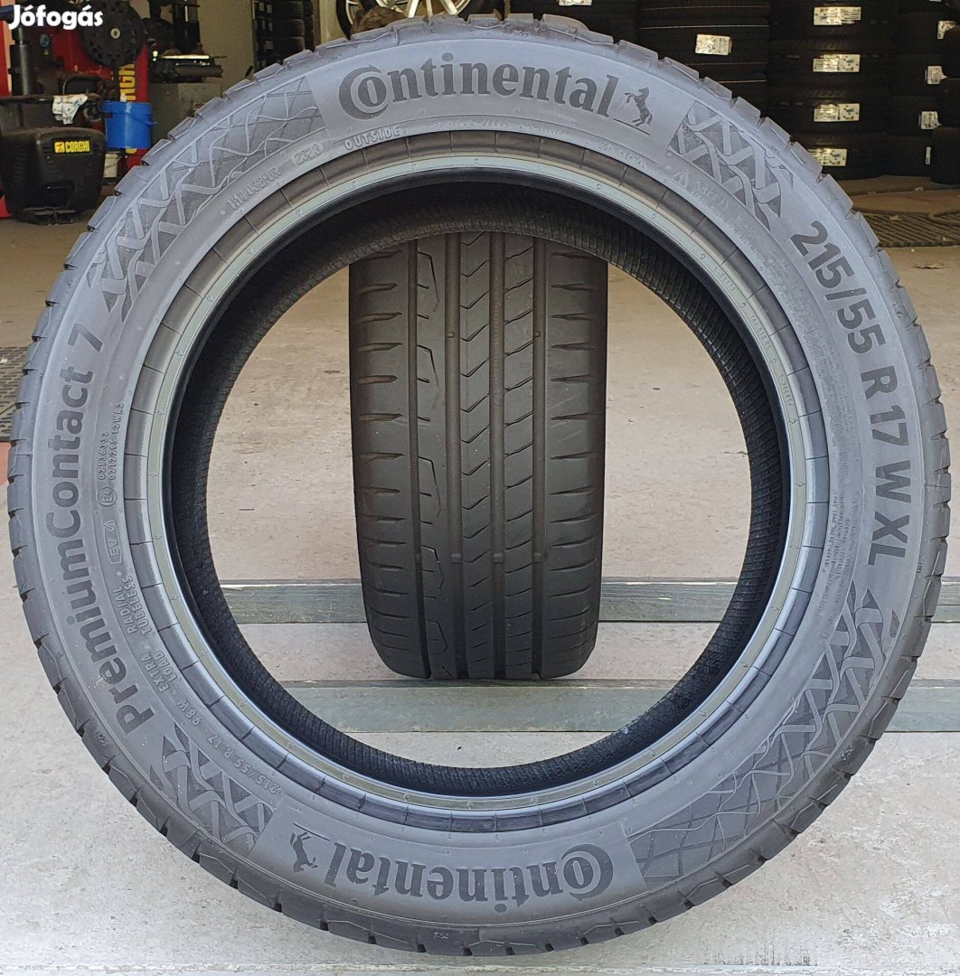 Continental Premiumcontact 215/55 R17 újszerű nyári gumi 2db /G383