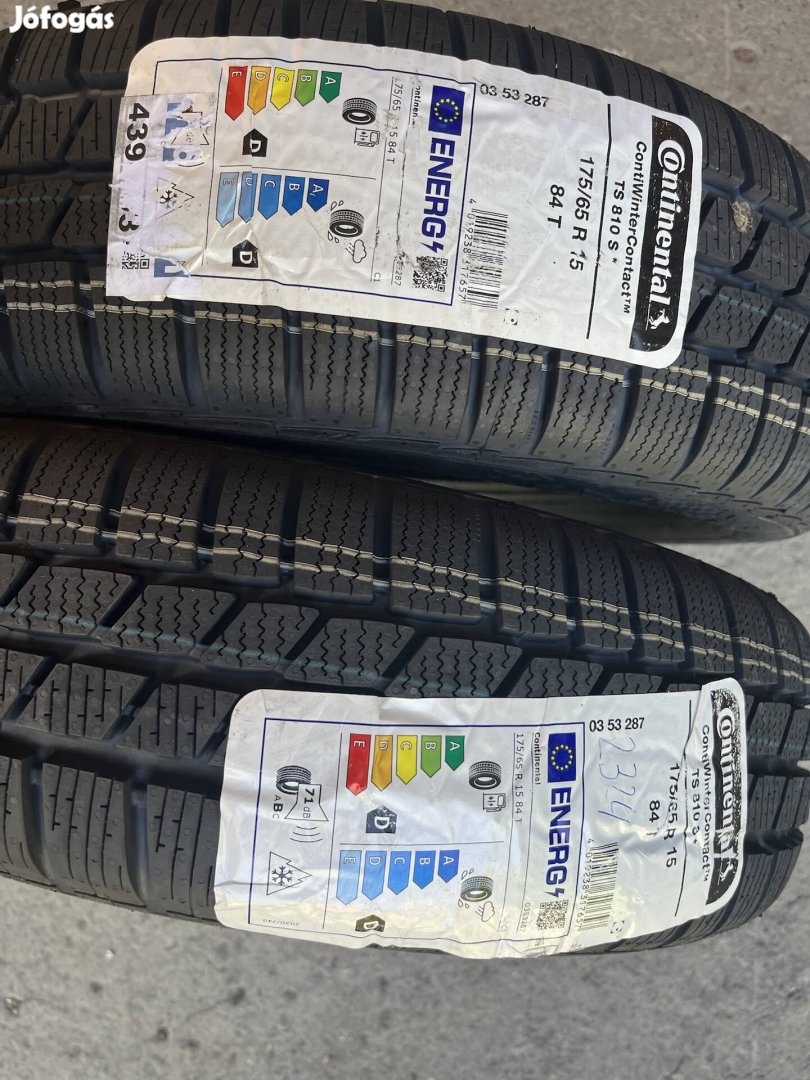 Continental TS810 175/65r15 2db új téli gumi
