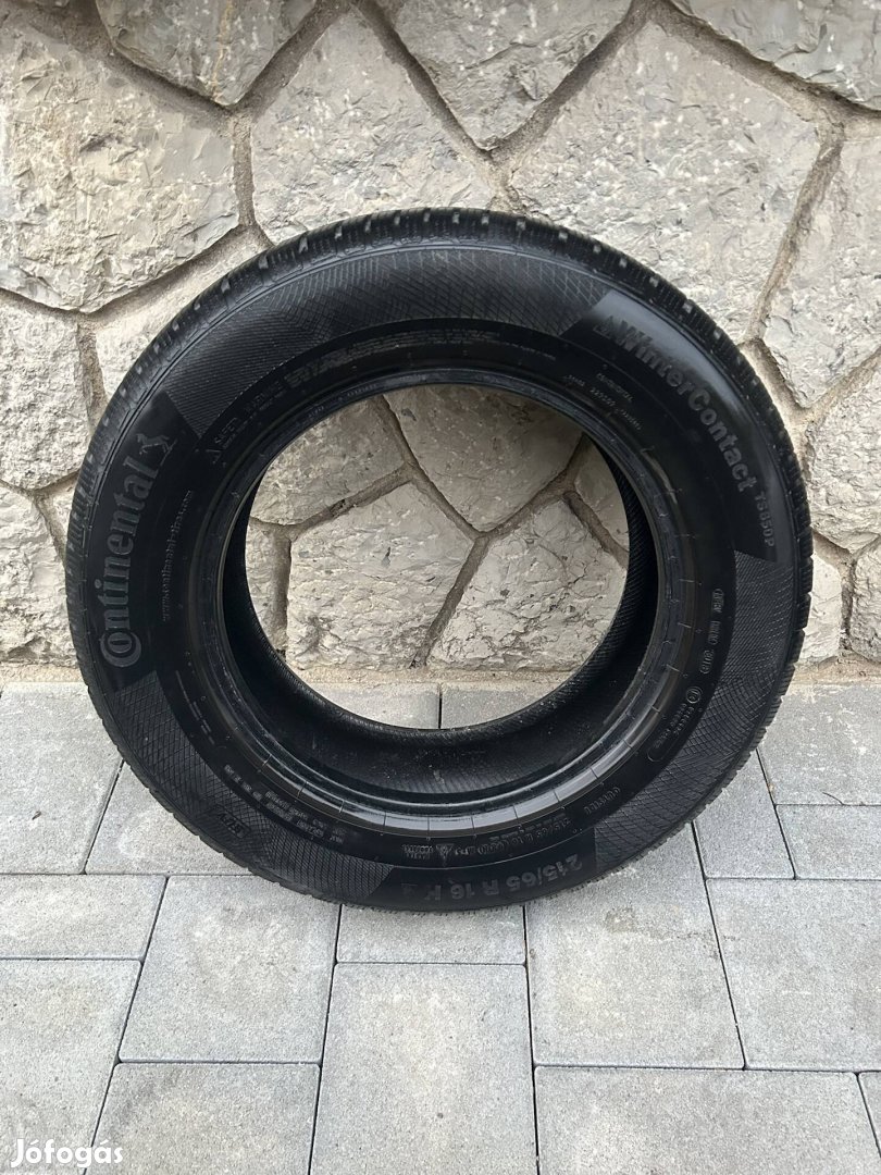 Continental Téli Gumi 215/65 R16 Jó állapotúak 2db