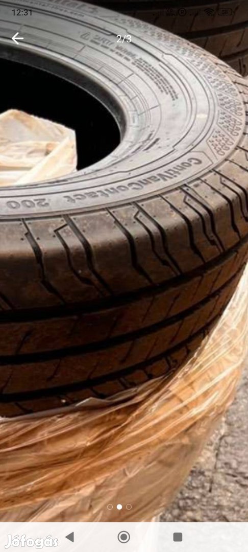 Continental Van Contact 200 , 205/75 R16C 9mm