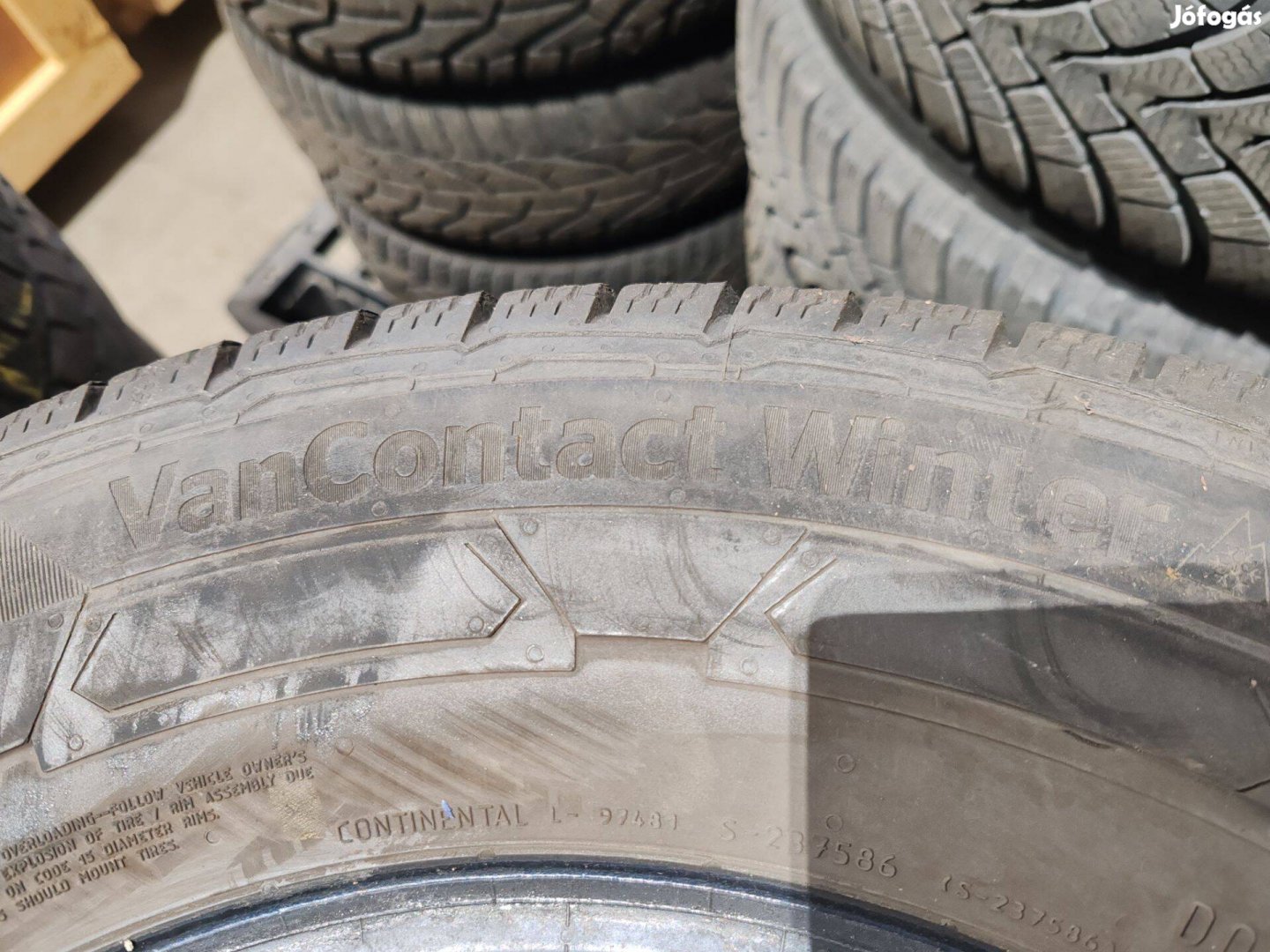 Continental Vancontact Winter téli 215/70 R15 C