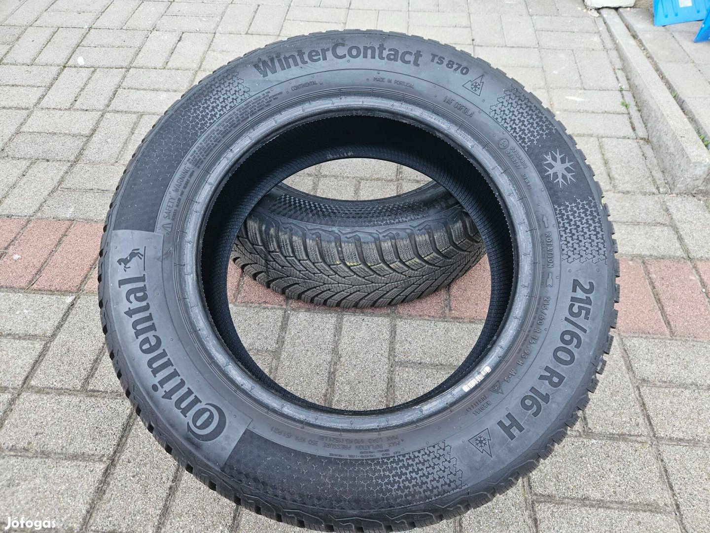Continental Wintercontact 215/60 R16 215 60 16 téli gumi, újszerű