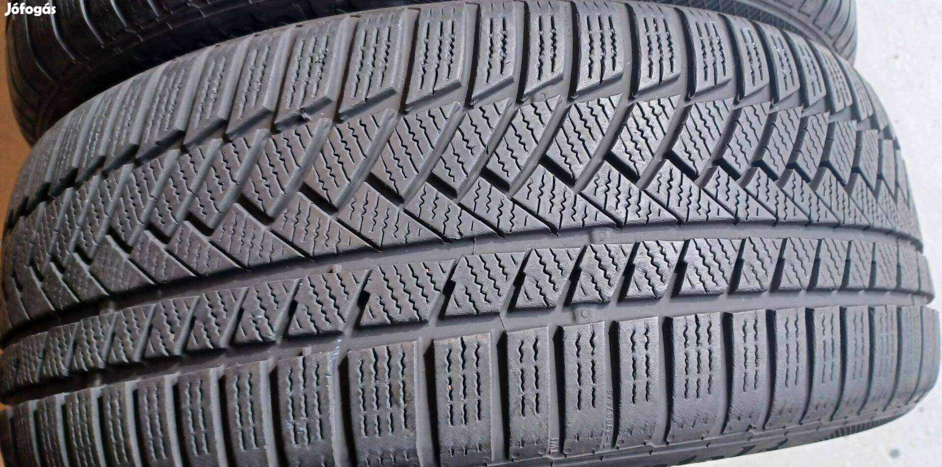Continental Wintercontact TS850P 225/50 R17 téli gumik 4db.6-7mm