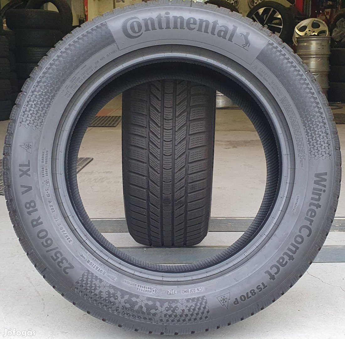 Continental Wintercontact TS870P 235/60 R18 téli gumi 2db /T187