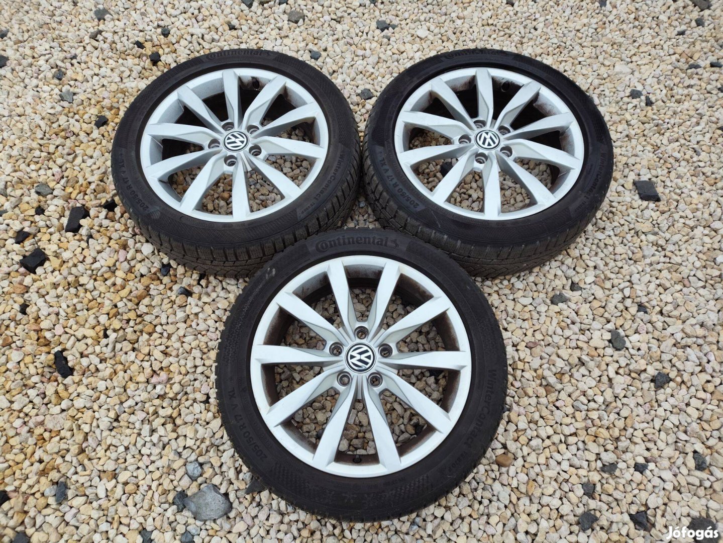 Continental Wintercontact TS 850 és 870 P 20550 R17 VW Dijon