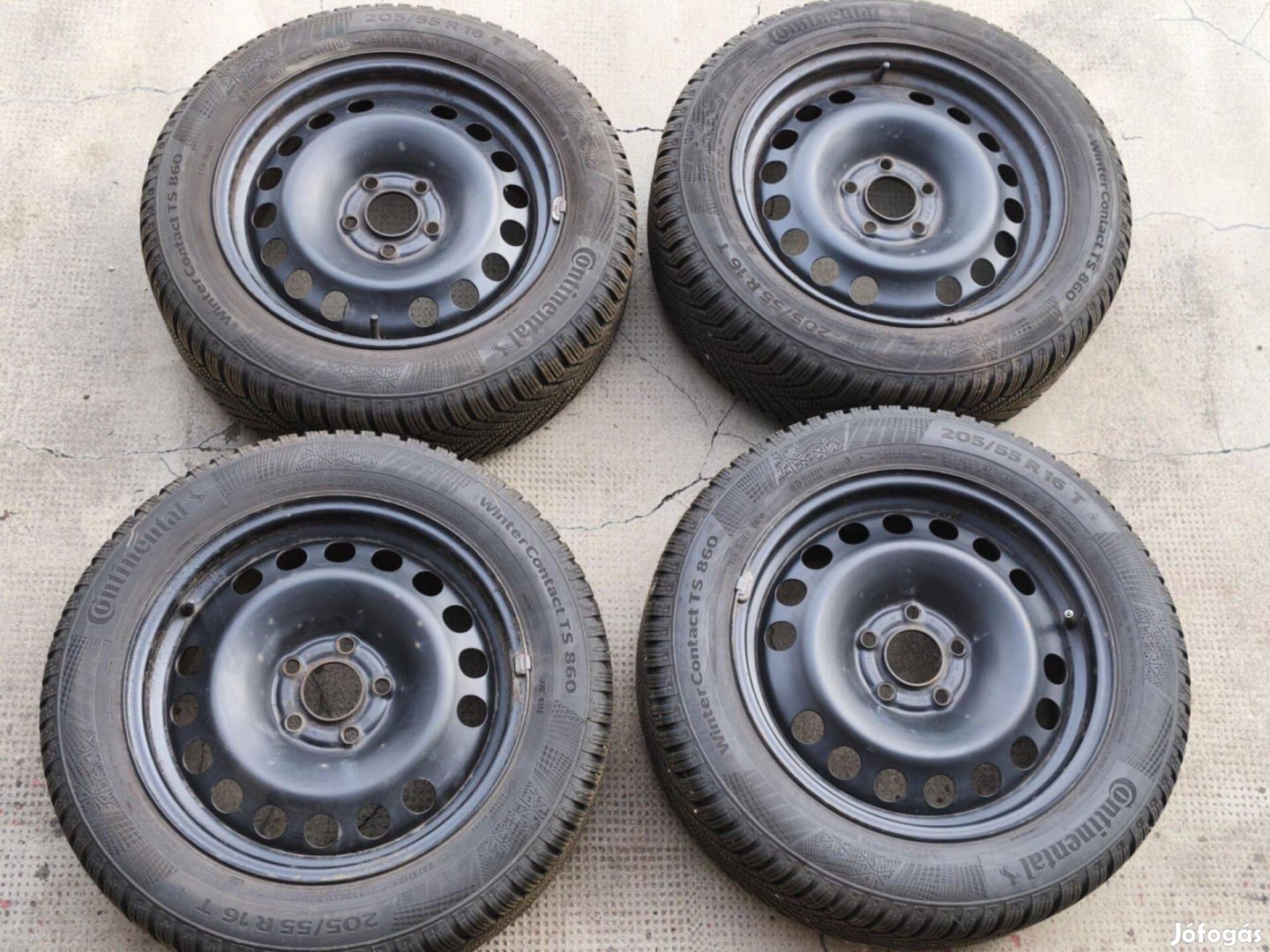 Continental Wintercontact TS 860 205/55 R16 91T +Felni