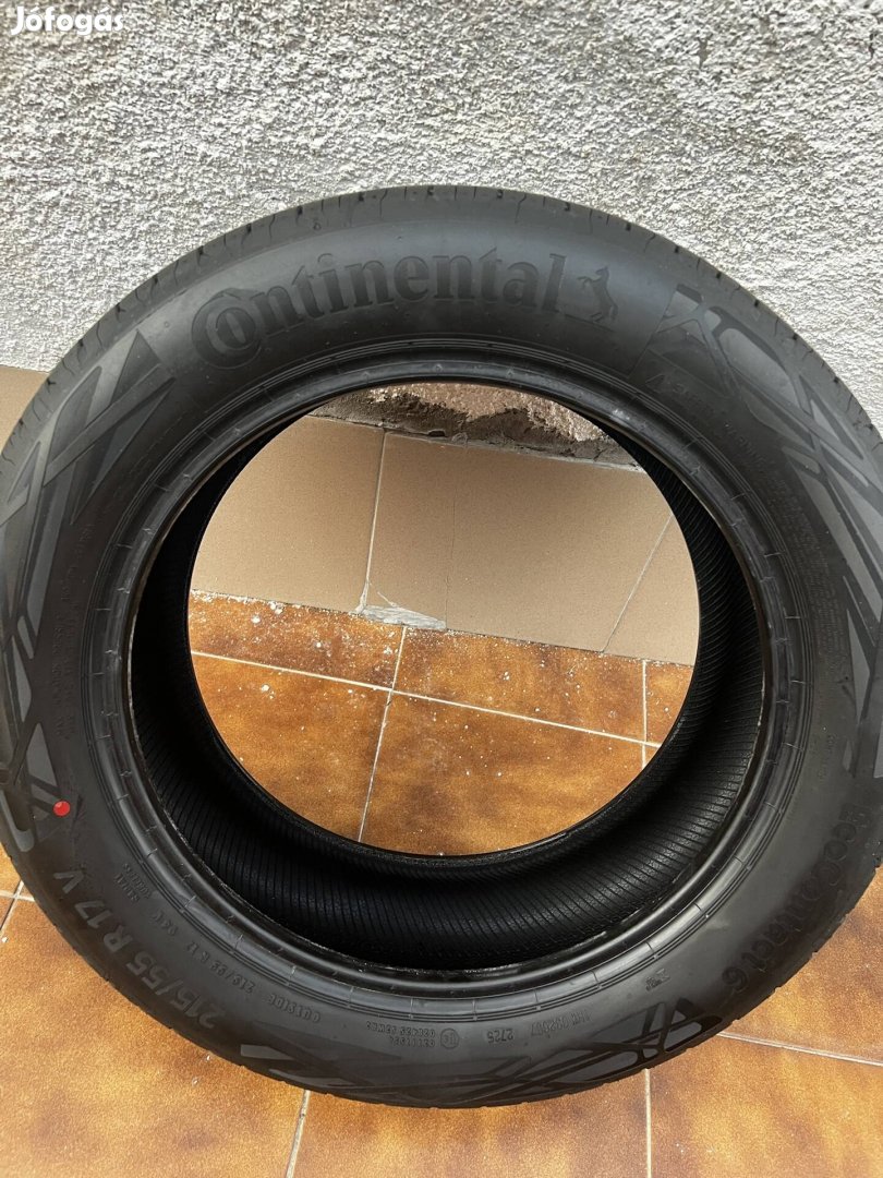 Continental ecocontact 6 215 55 r17 4 db nyári gumi új