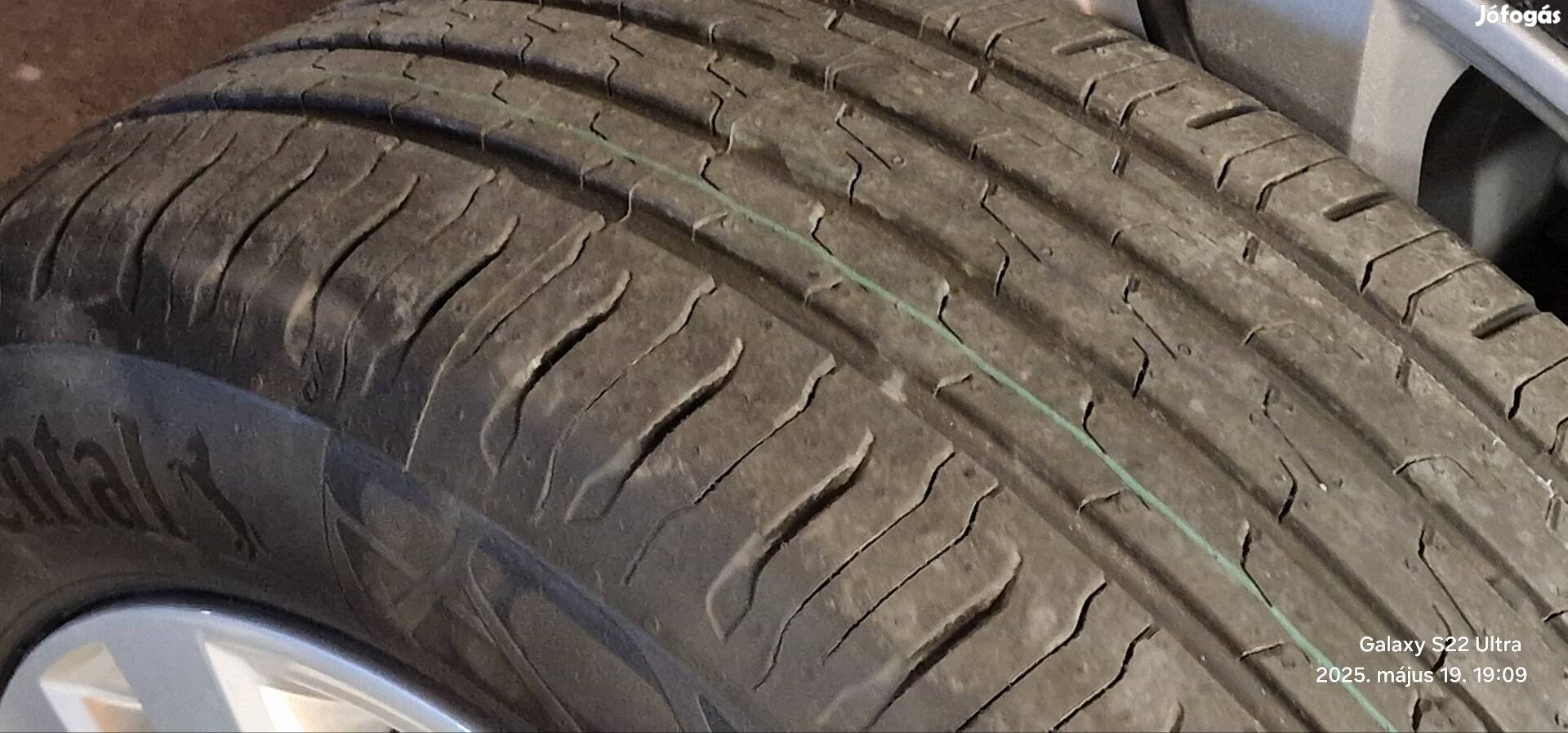 Continental nyári abroncs 215/55 R17 4db új