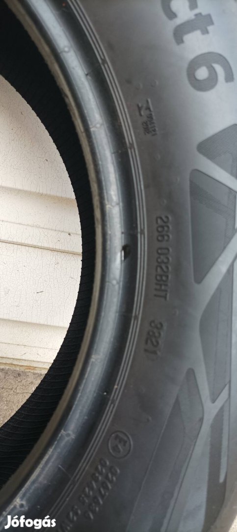 Continental nyári használt gumi eladó.