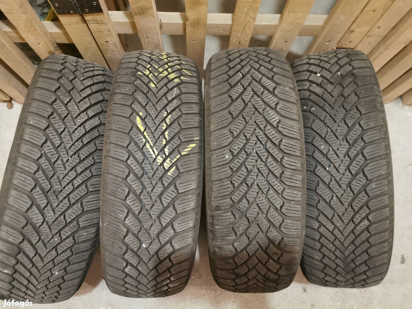 Continental téli gumi 185/60r15 6.-6.5mm 2019