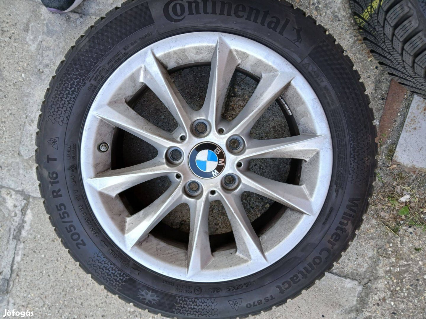 Continental téli gumik, BMW felnik