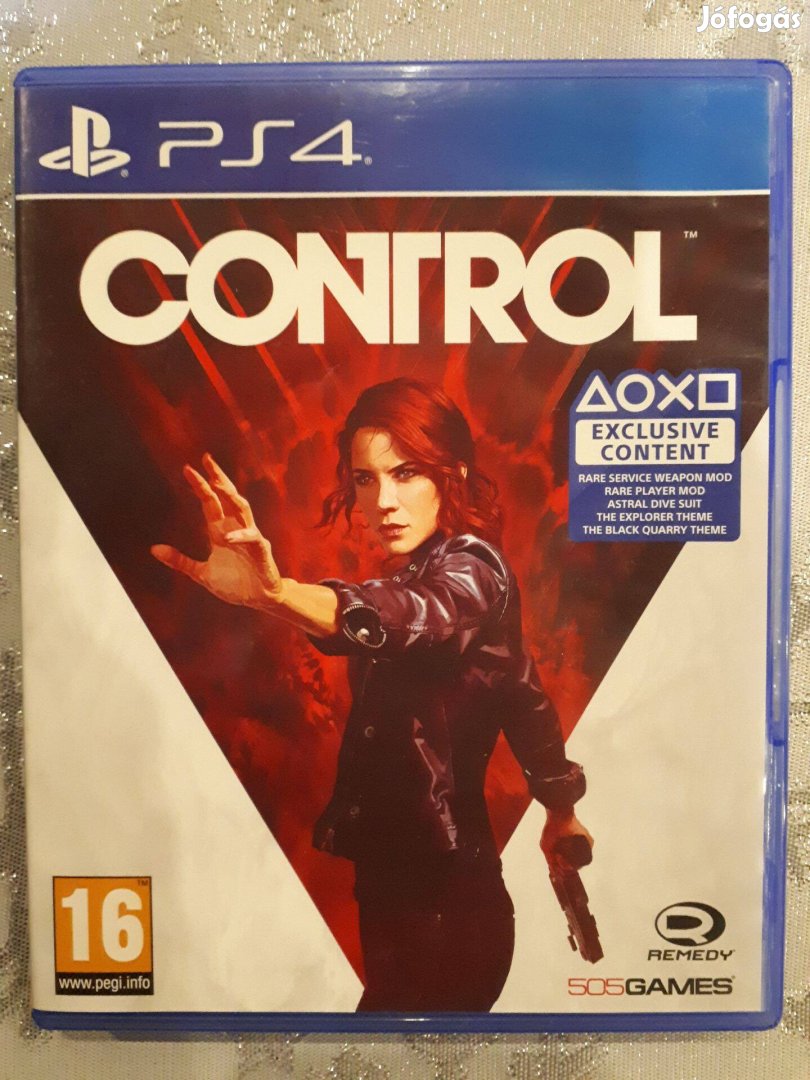 Control ps4-PS5 játék eladó-csere "