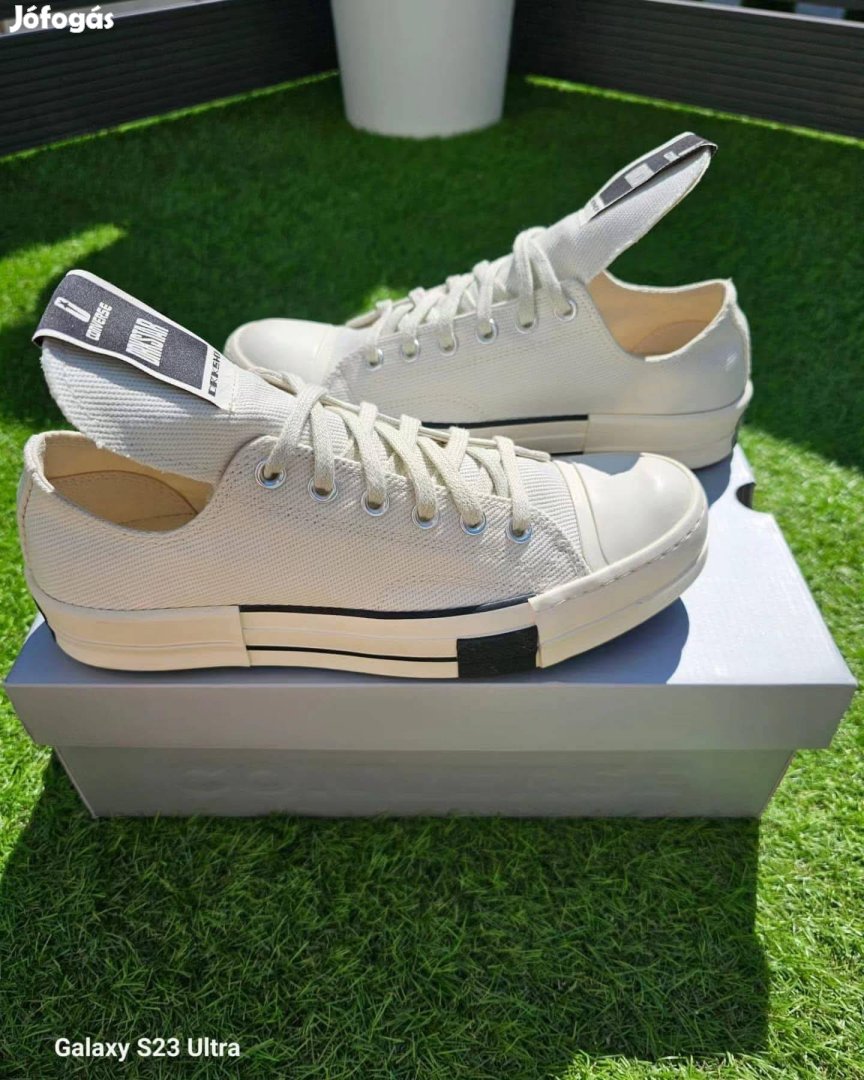 Converse Rick Owens x Drkshdw Drkstar Chuck 70 Low 394041.5