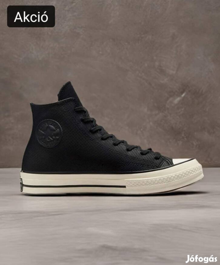 Converse - Új(!) -Chuck 70 HI- fekete/Gingersnap -Bőr- EUR44 -unisex
