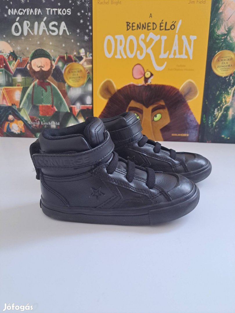 Converse bőr magasszárú cipő (15,5cm)