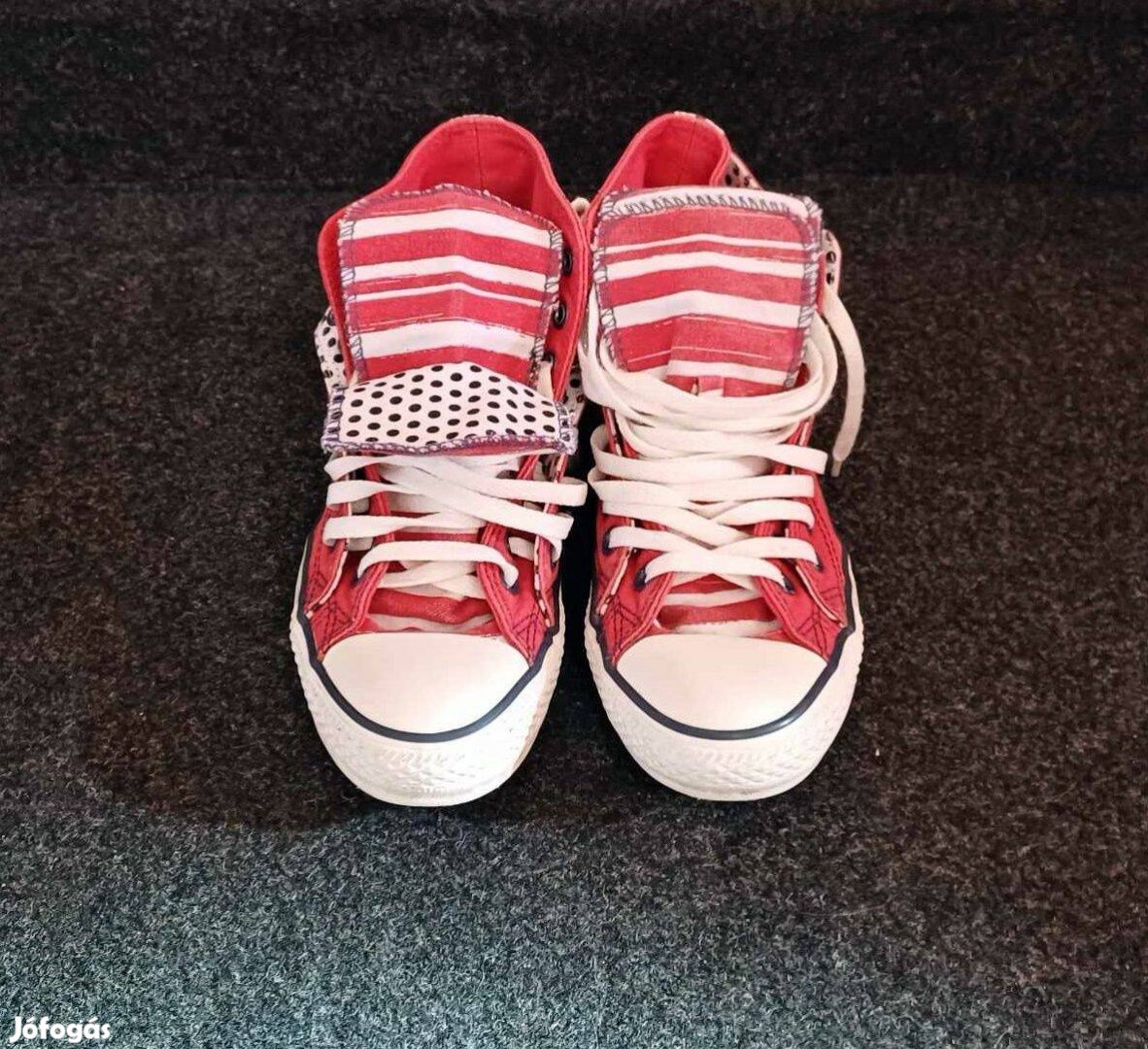 Converse nói magasszárú cipő