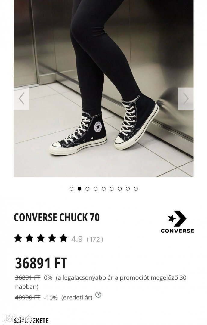 Converse női tornacipő