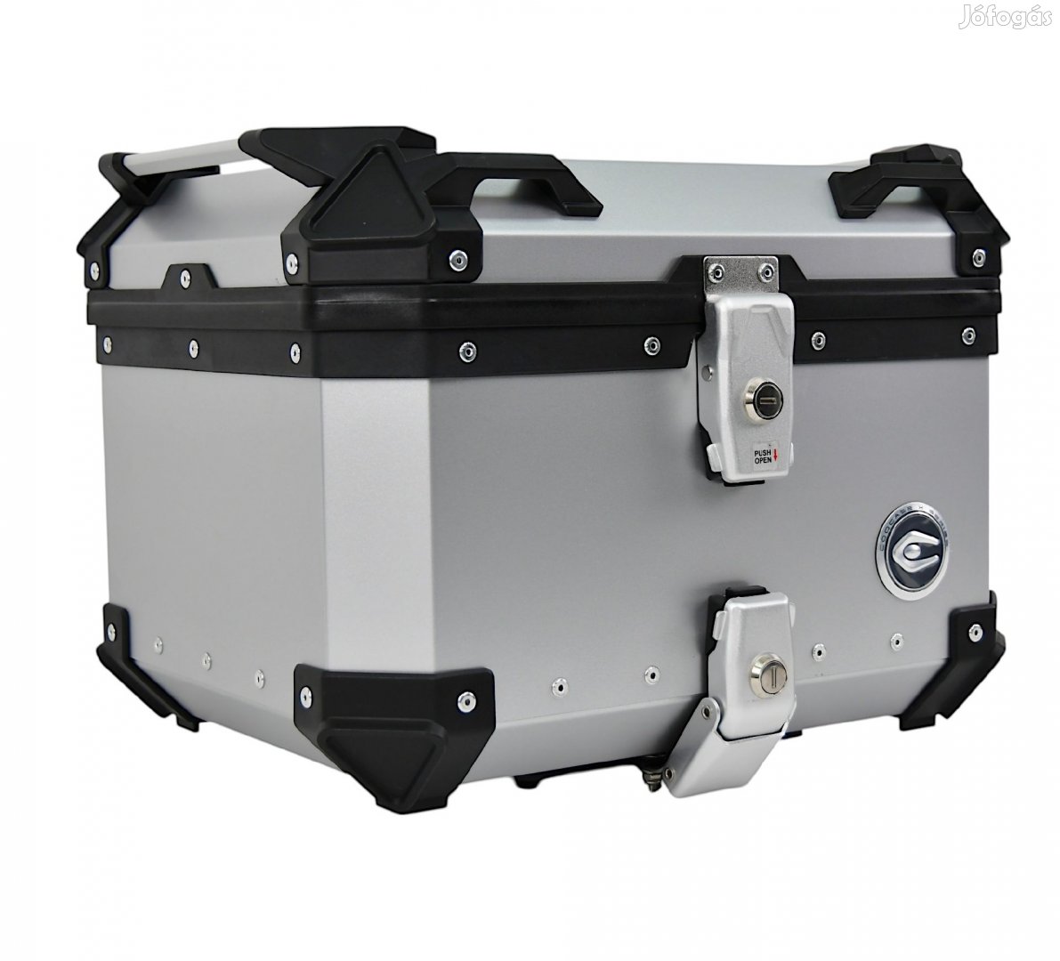 Coocase központi alumínium doboz 45L, ezüst