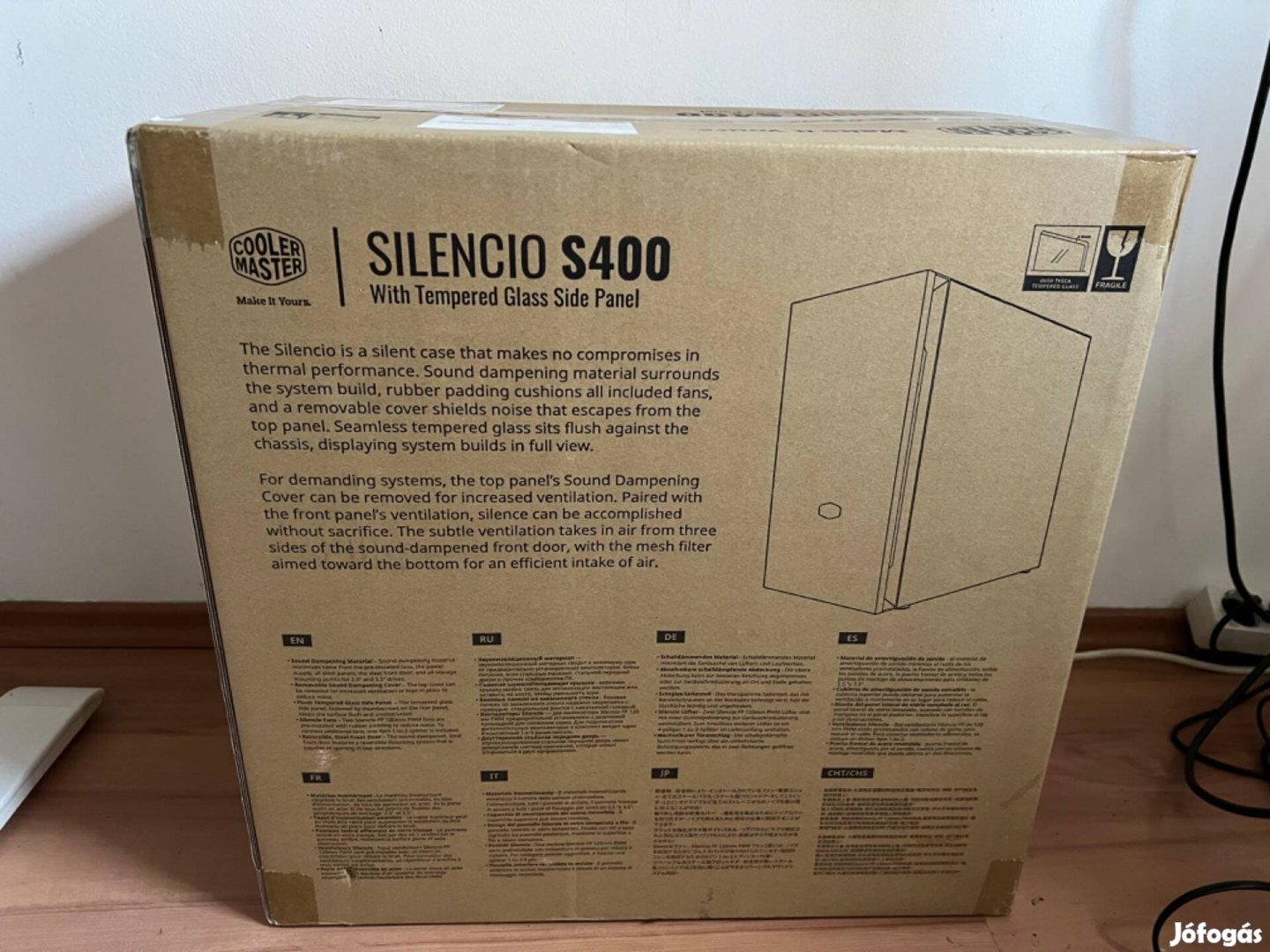 Cooder Master Silencio S400 eladó, bontatlan csomagolás