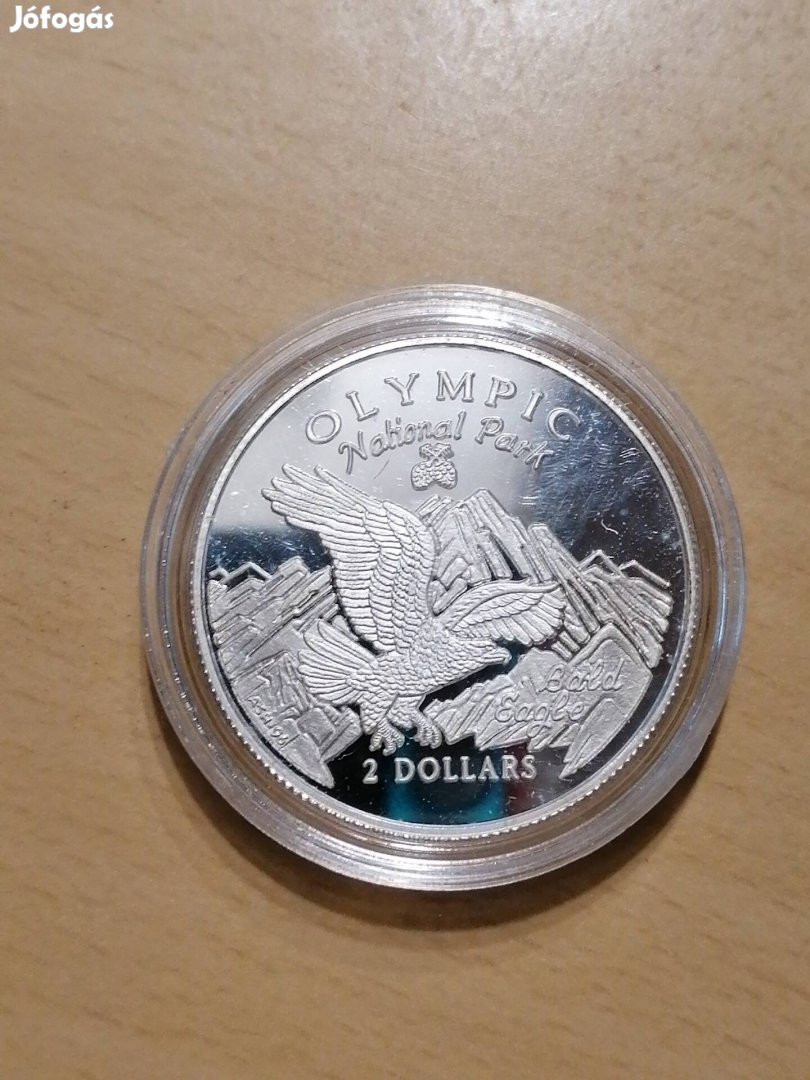 Cook Island ezüst 2 dollár