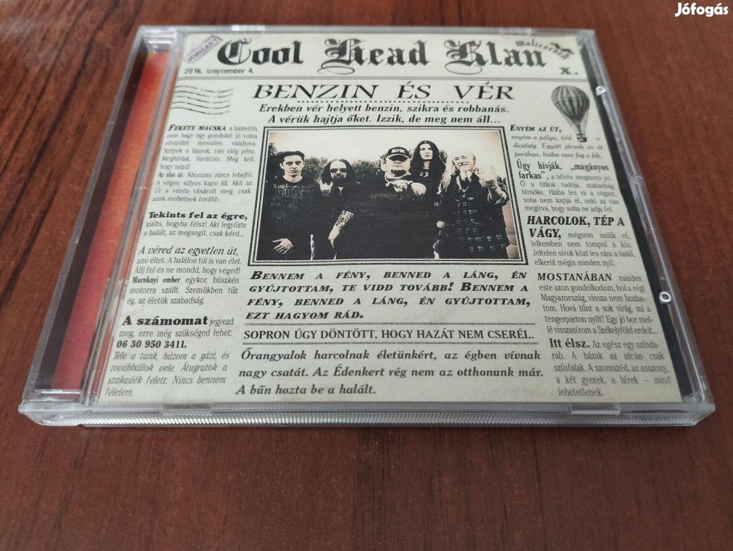 Cool Head Clan-Benzin És Vér