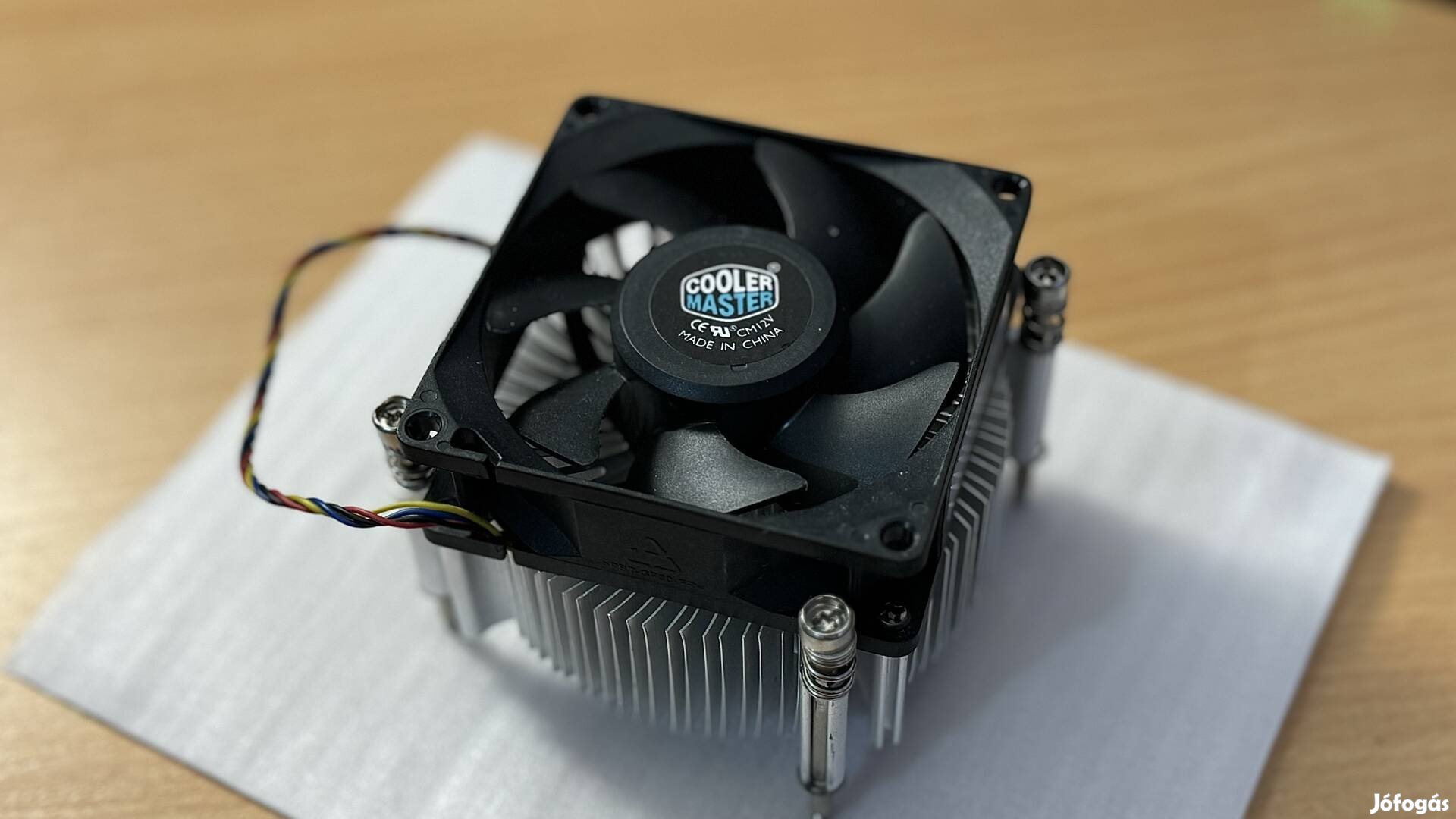 Cooler Master CM12V processzor hűtő