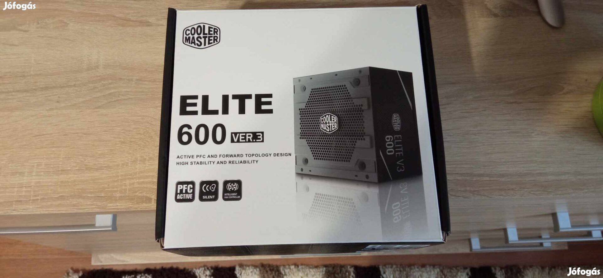 Cooler Master Elite V3 600W tápegység eladó