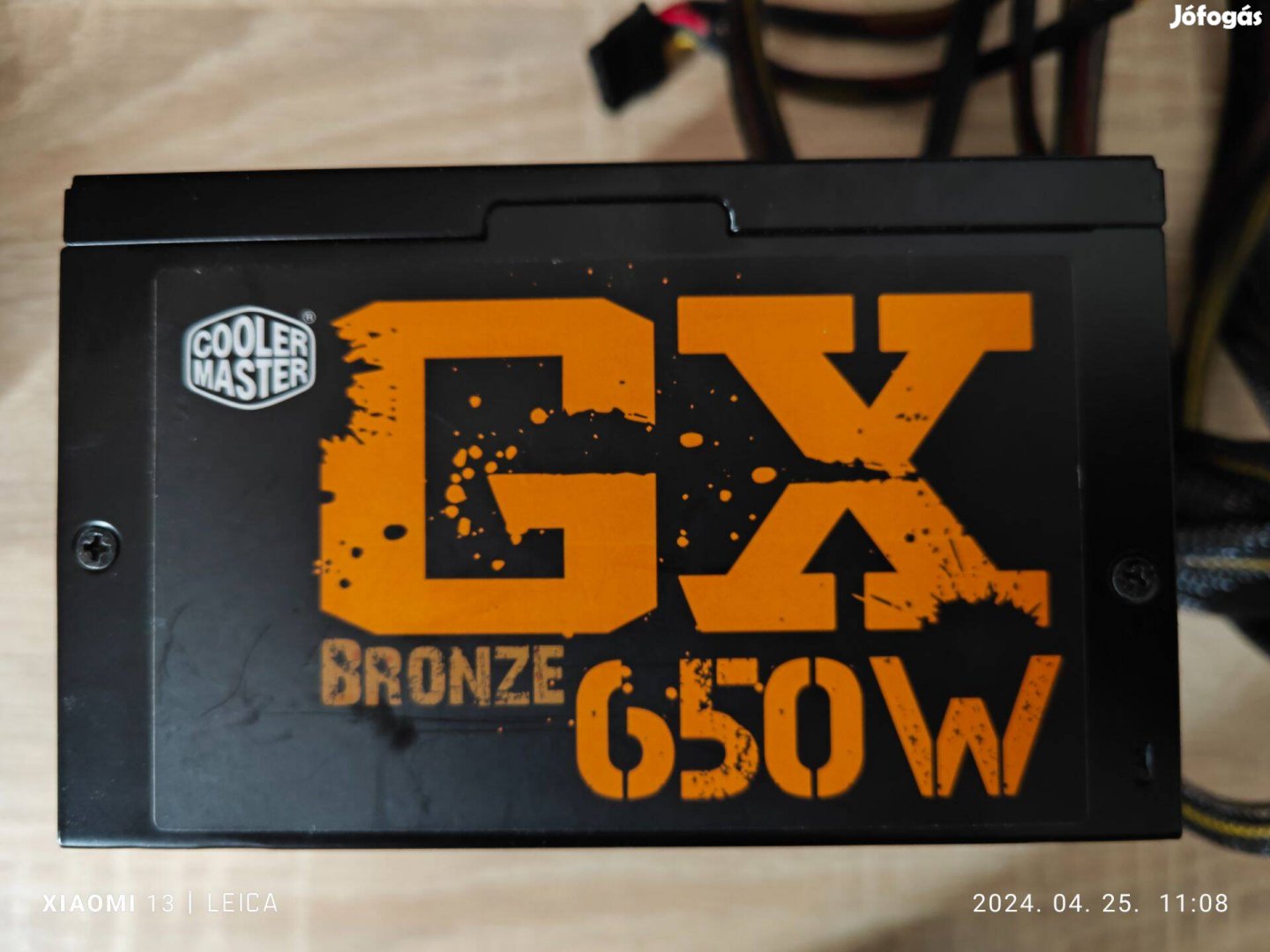 Cooler Master Gx 650W Bronze pc tápegység