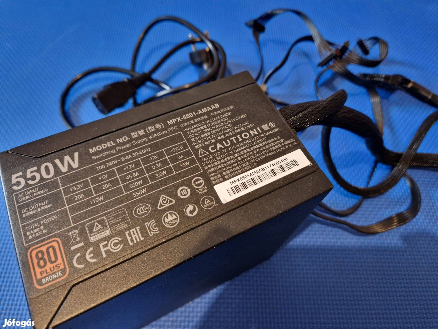 Cooler Master Masterwatt 550W