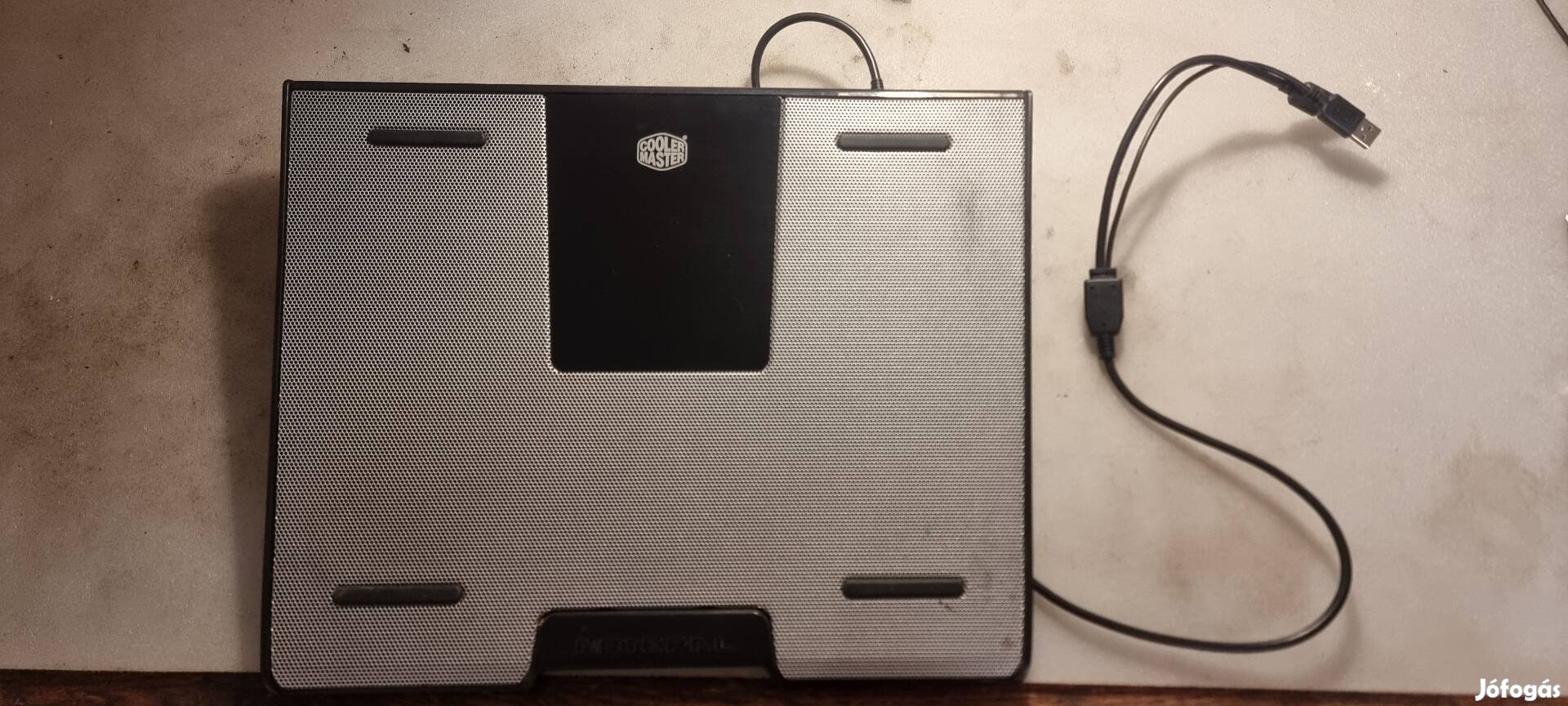 Cooler Master laptop notebook aktív hűtő USB 3 fokozatú