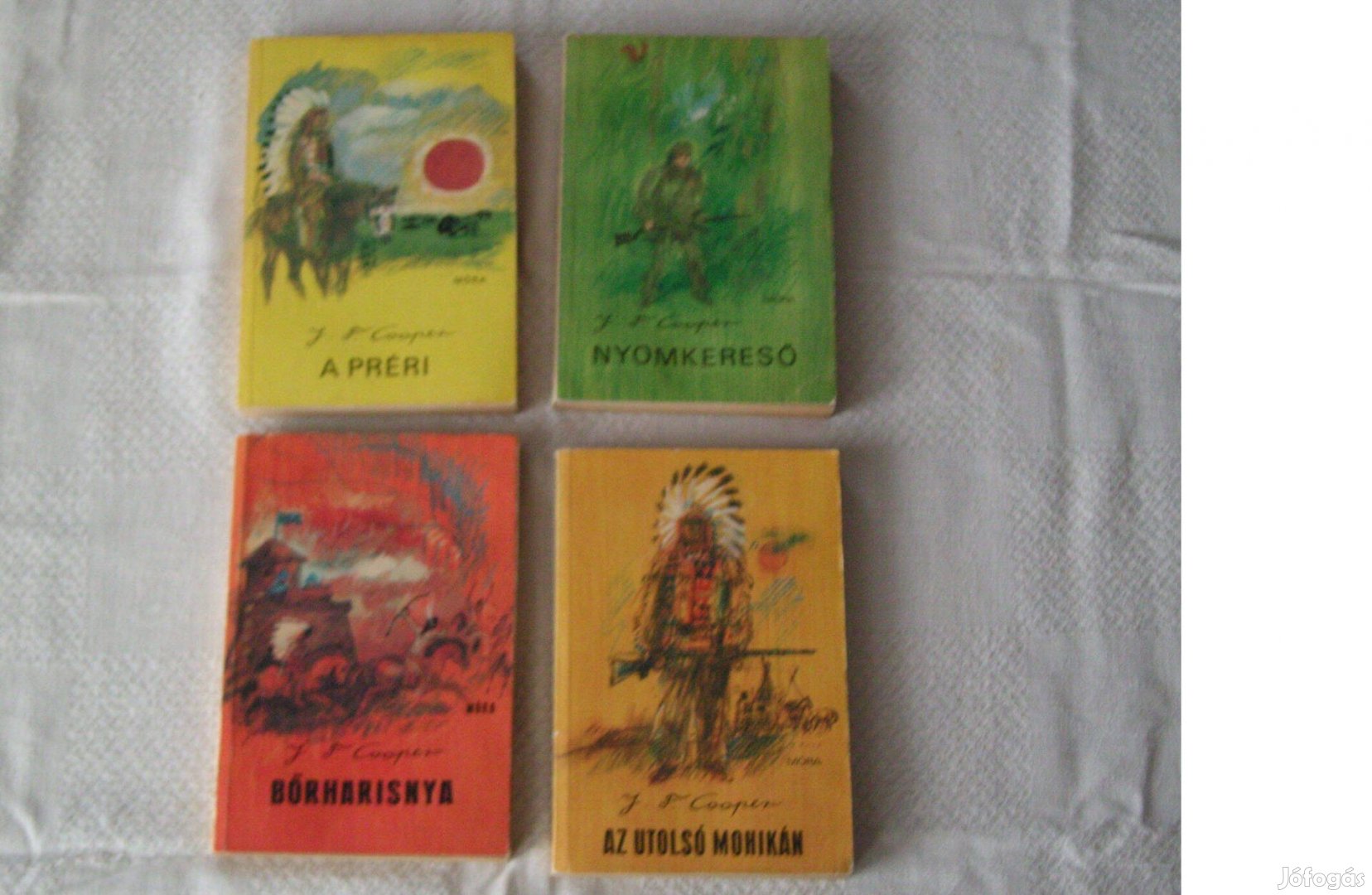 Cooper.A préri-Bőrharisnya-Nyomkereső-Az utolsó mohikán 1979 N.Gyermek