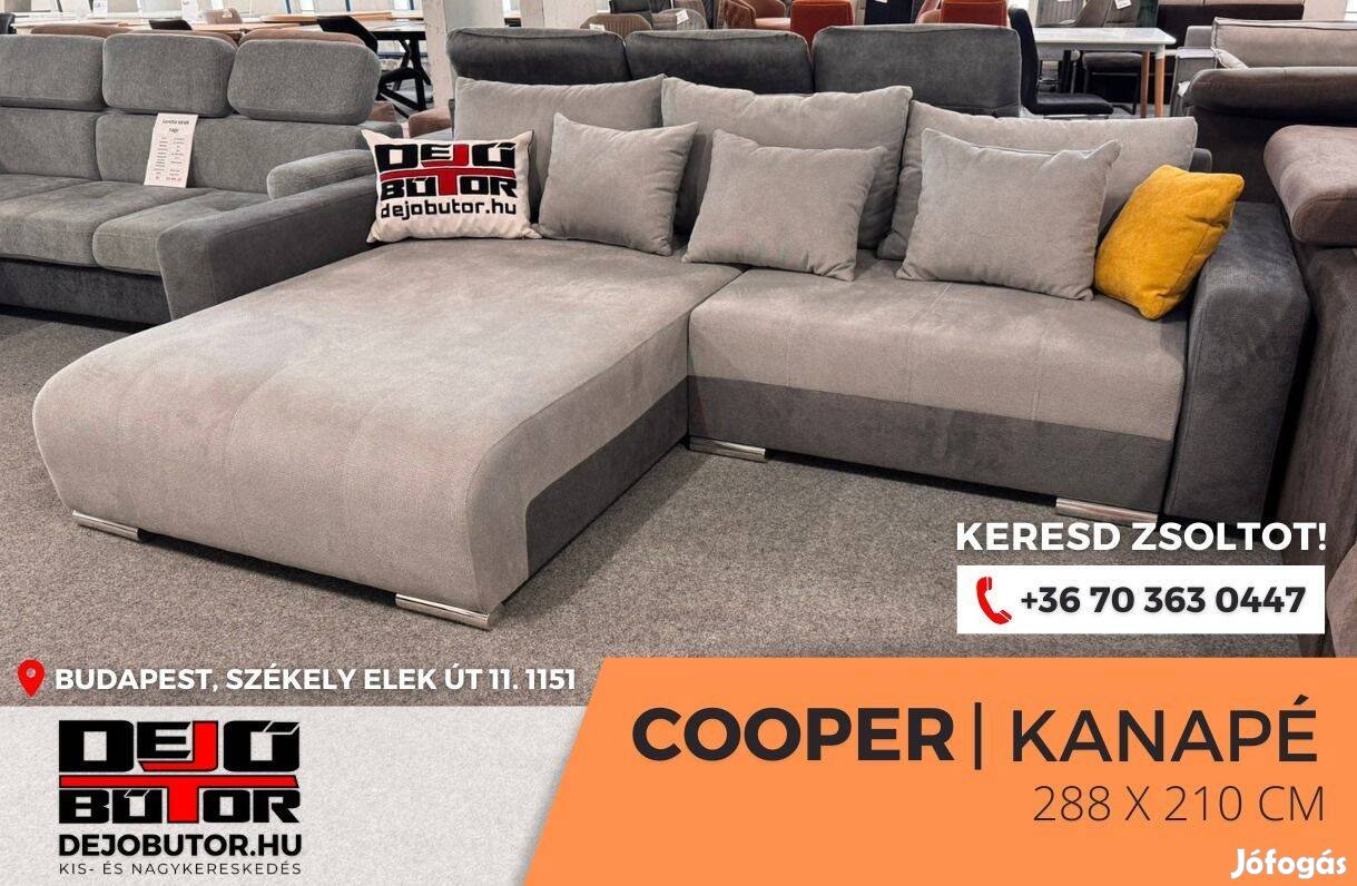 Cooper kanapé ülőgarnitúra 288x211 cm sarok bútor cuba 12