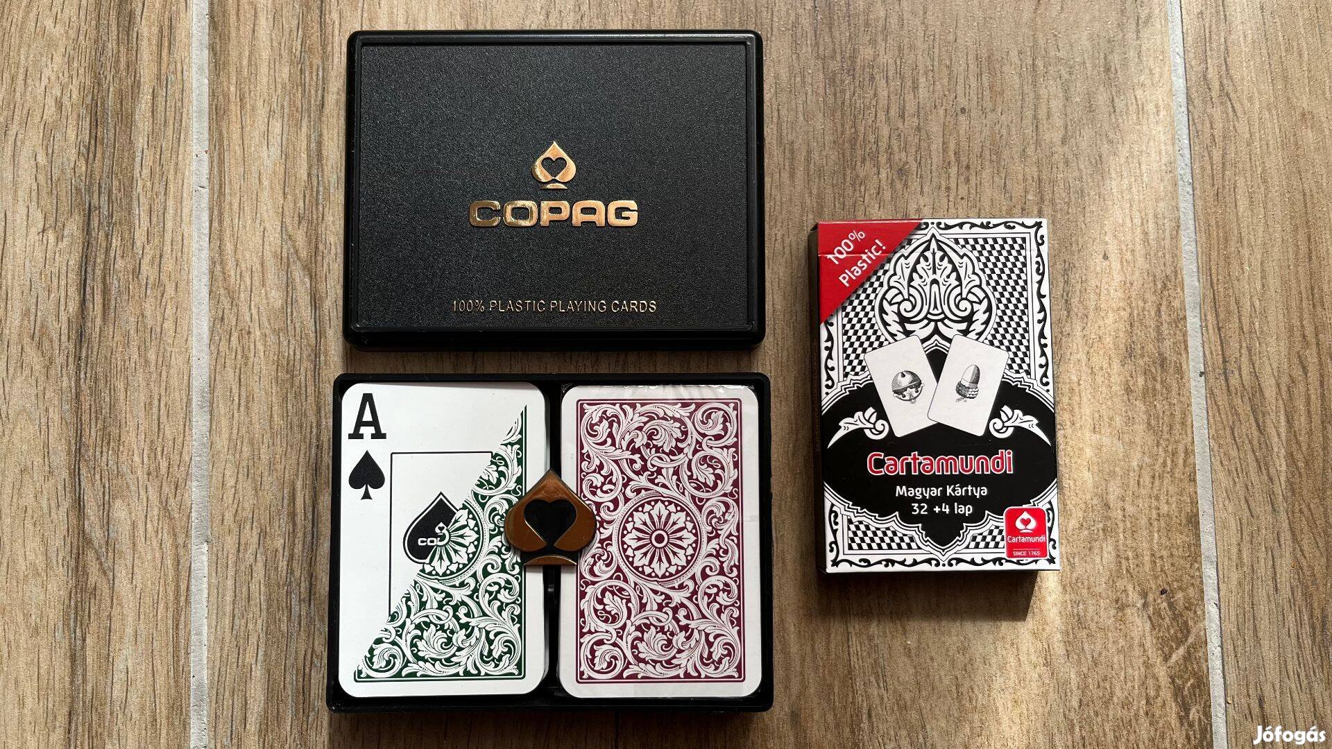Copag műanyag póker kártya + Magyar plasztik kártya egyben