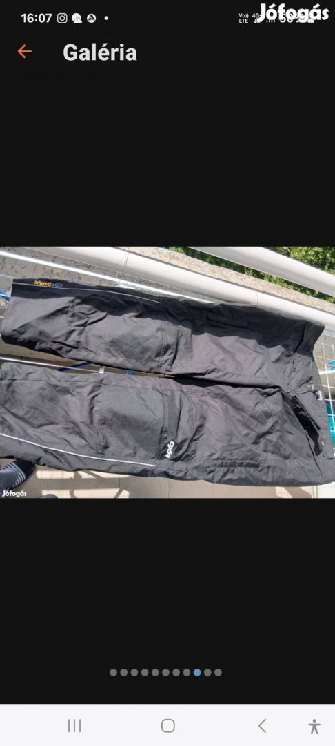 Cordúra motoros kabát és nadrág új állapotban