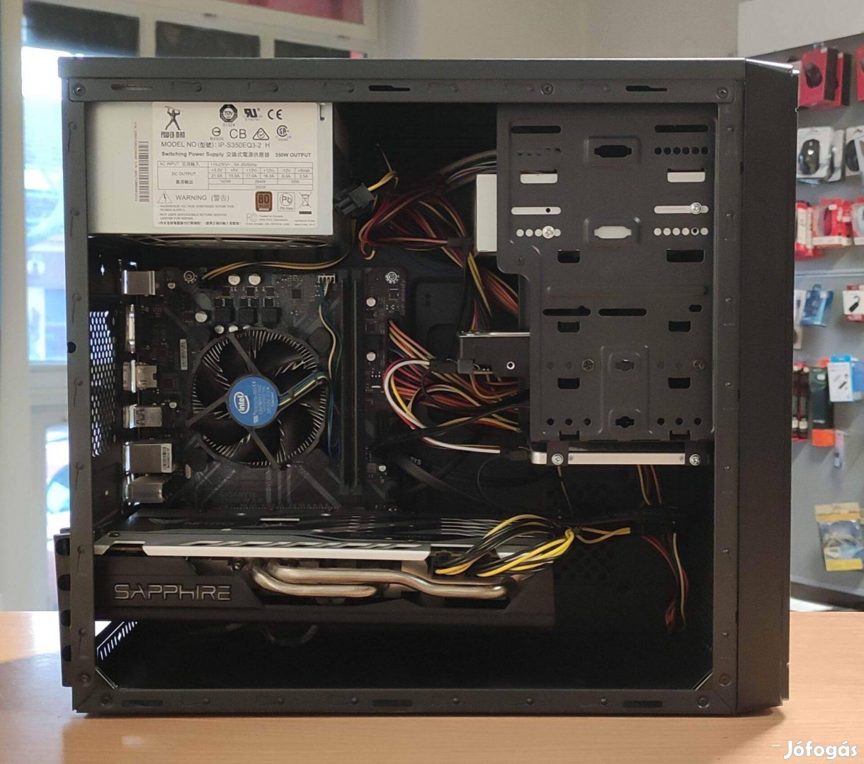 Core i5-9400F/16GB/120Gb SSD+500Gb HDD/RX 570 4Gb Használt számítógép