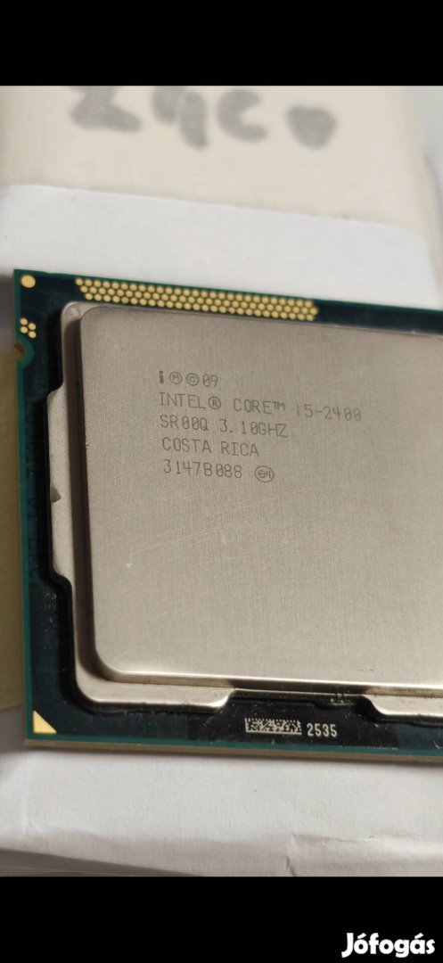 Core i5 processzor LGA 1155 alaplapba