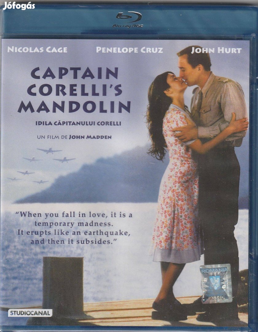 Corelli kapitány mandolinja Blu-Ray