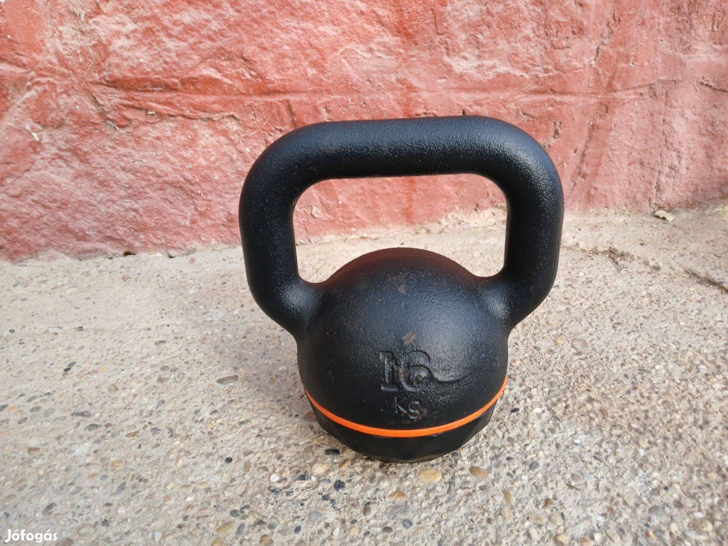 Corength kettlebell 16 kg vas gumi talpas harangsúly Zalaegerszeg