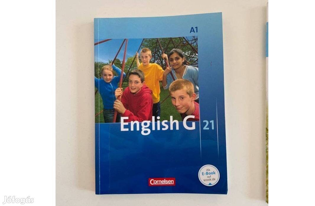 Cornelsen, English A1 szint, német-angol tankönyv