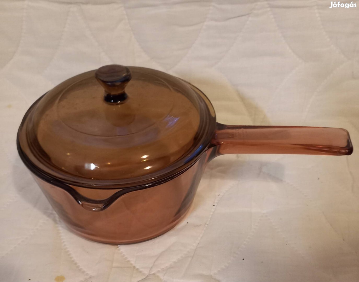 Corning Vision 1 l. nyeles edény fedővel.