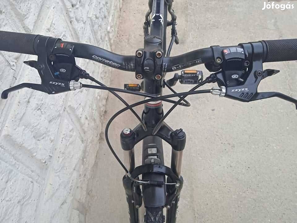 Corratec 26"-OS ALU, MTB, teleszkópos kerékpár, Deore felszereltséggel