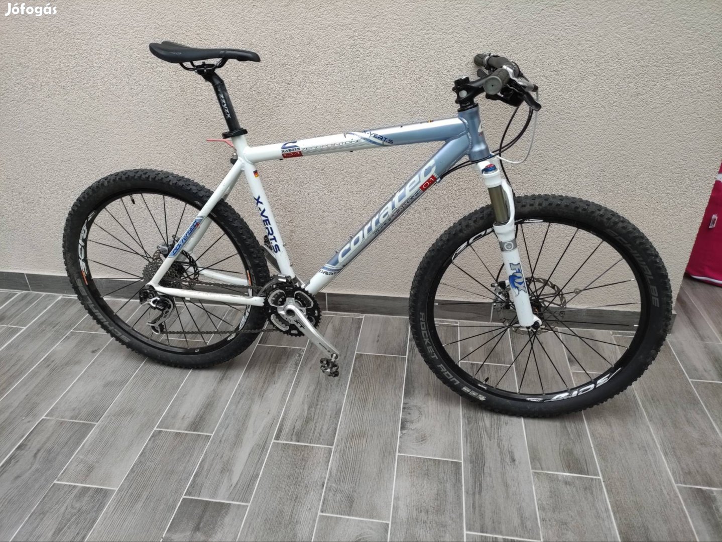 Corratec X-Vert S MTB kerékpár, XT, Fox