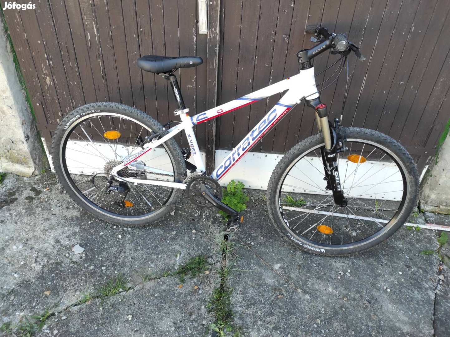 Corratec  MTB bicikli, full Deore, 35cm váz 