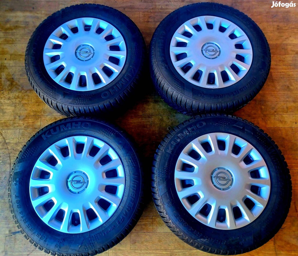 Corsa D 4x100 185/65r14 téli garnitúra 