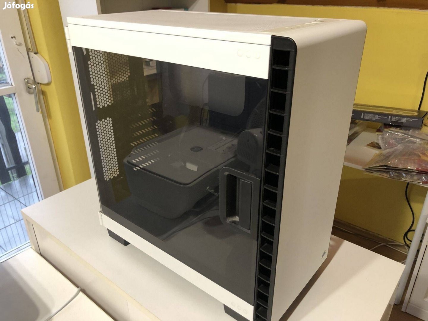 Corsair Carbide Series Clear 400c fehér ATX ház