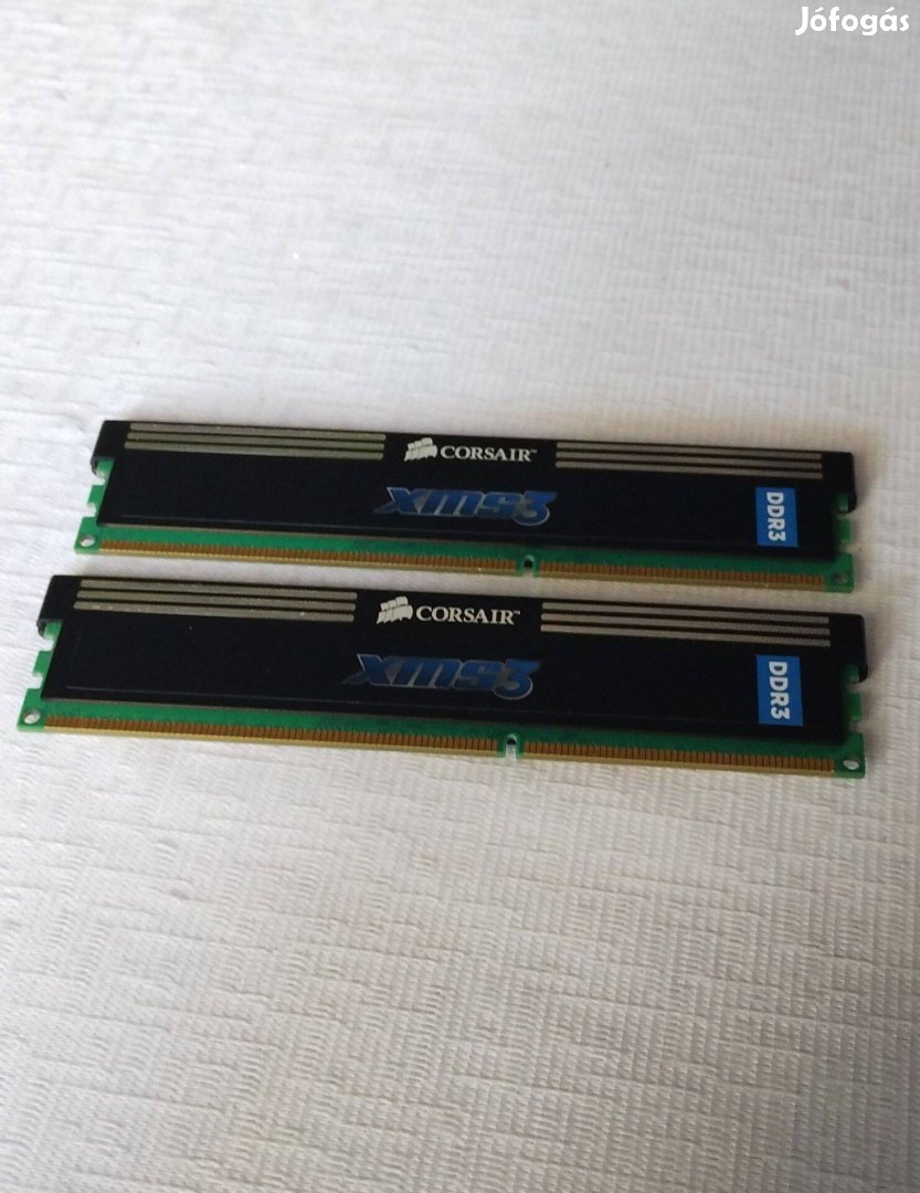 Corsair DDR3 8 GB (2x4) 1600 MHz memória eladó