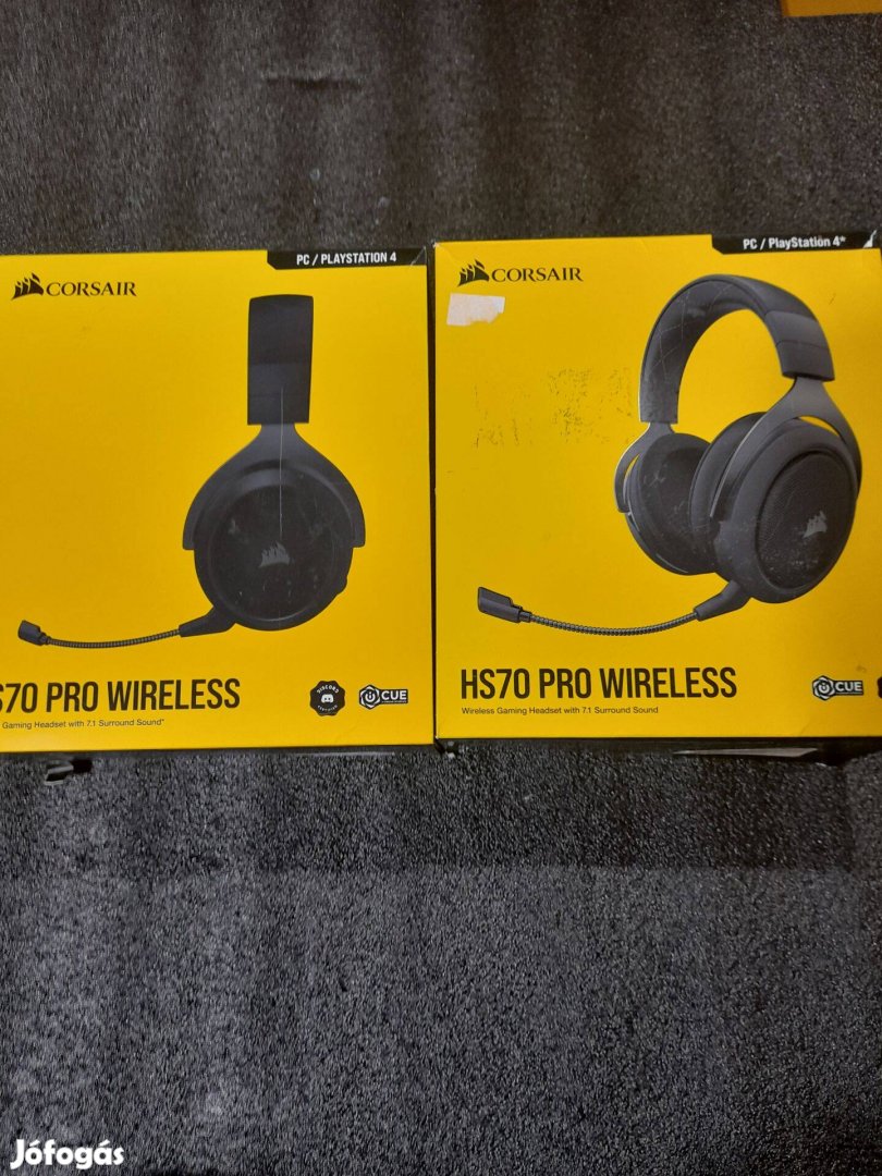 Corsair HS70 Pro Wireless Fejhallgató