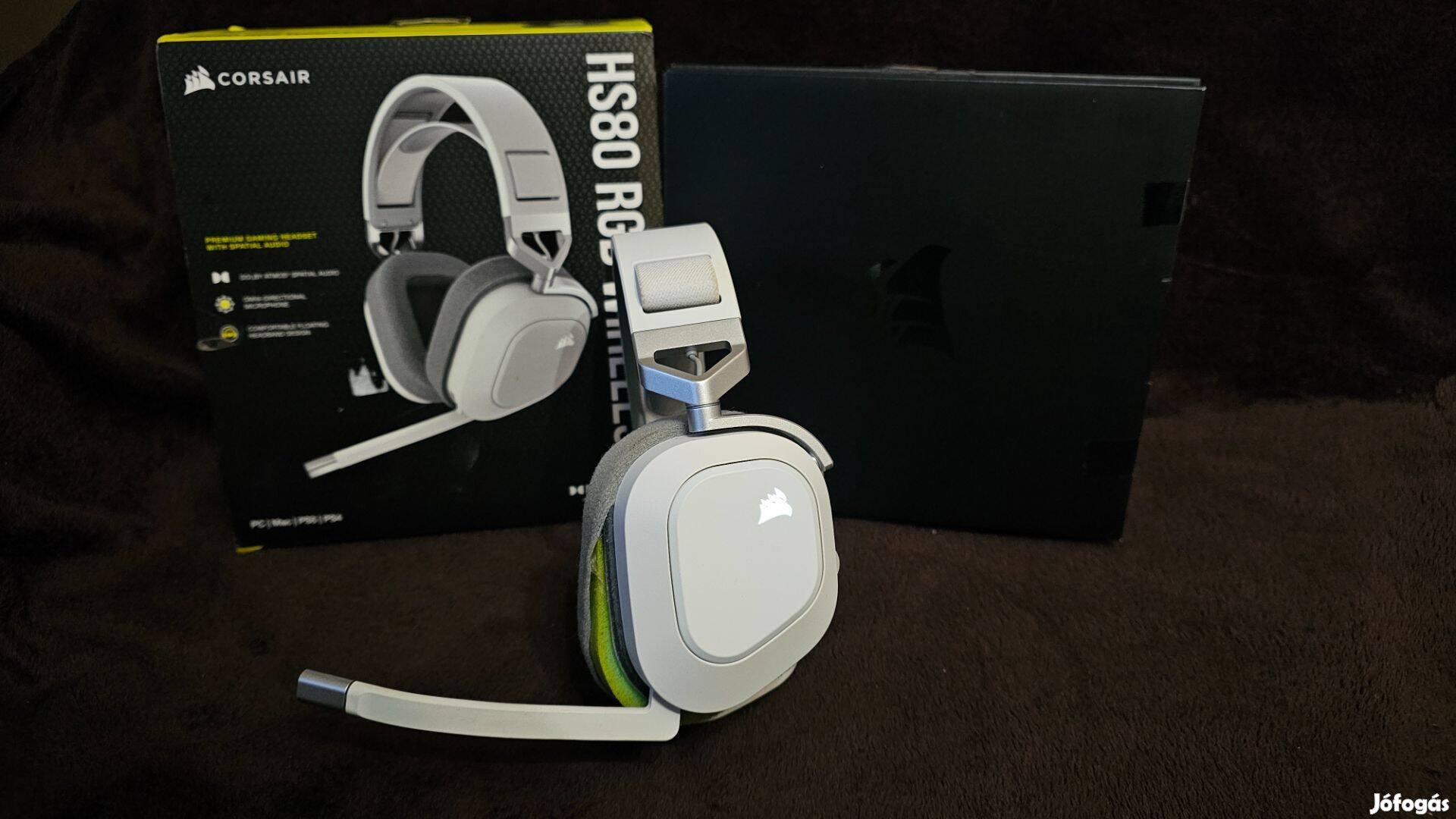 Corsair HS80 RGB fejhallgató